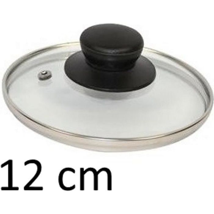 20 cm 22 20 24 12 14 Couvercle en verre avec anneau en acier inoxydable Ø 14 cm 16 18 26 28 cm de diamètre