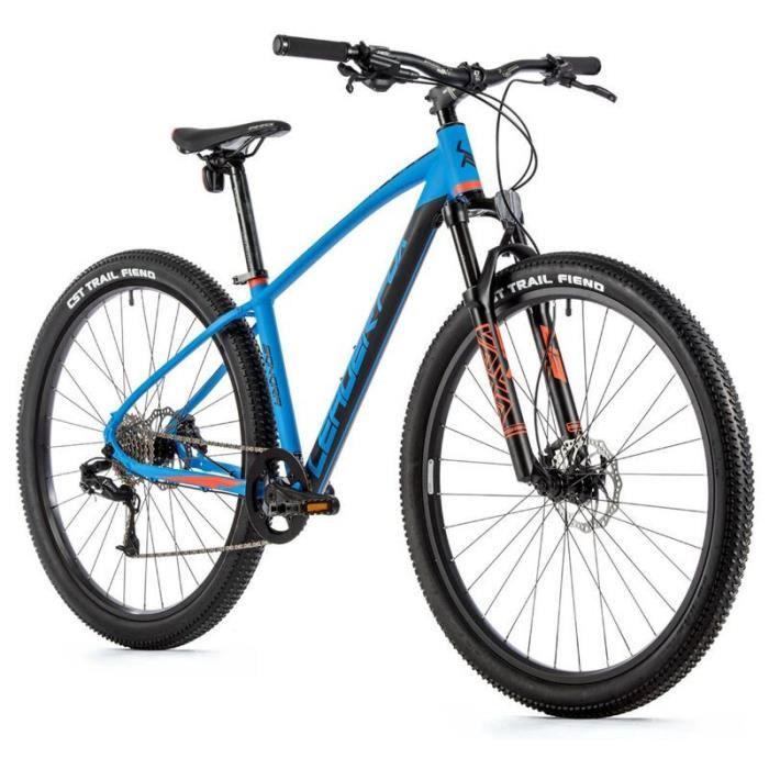 Vélo électrique VTT musculaire Leader Fox Sonora 2022 - bleu/noir - 170/178 cm