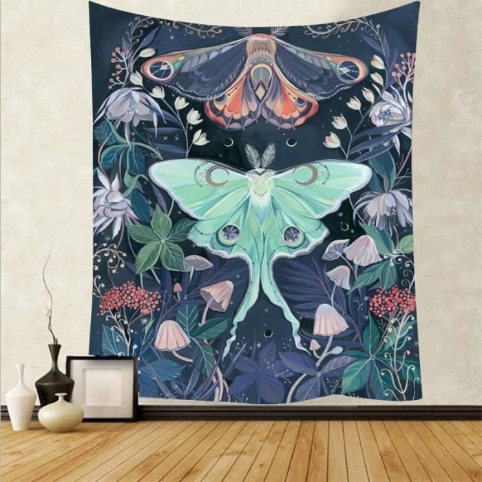 Carnet D'adresses A5 Atlona Tallon 6252 - Tissu Lin Motif Papillon Ou Cage à Oiseaux, Design Shabby Chic, Cadeau Bureau Maison