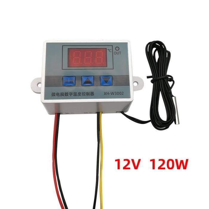 Thermostat Numérique Taikuwu W3230 - Contrôle Précis -50°C à 110°C - Pour Congélateurs, Aquariums, Etc.