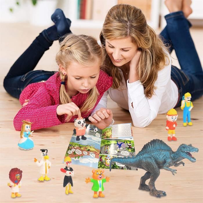 Figurine Dinosaure Indominus Rex 39x15 Cm - Mâchoire Mobile - Modèle Réaliste En Plastique - Jouet Et Décoration Pour Enfants