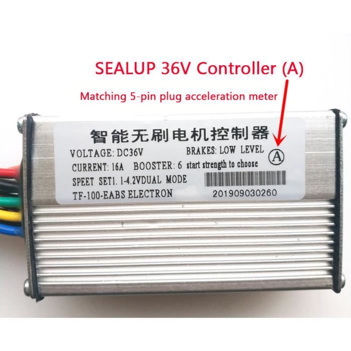 Contrôleur Moteur Brushless 48V 1000W Pour Trottinette/VTT/Vélo Électrique - Neuf