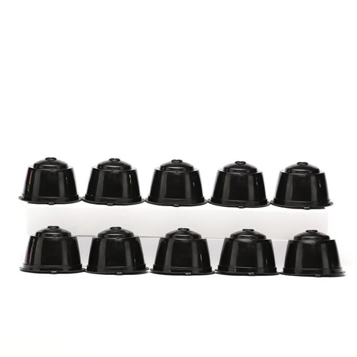 12 Capsules Café Rechargeables Pour Dolce Gusto - +250 Utilisations, Avec Boîte, Brosses, Cuillères - Économique Et écologique