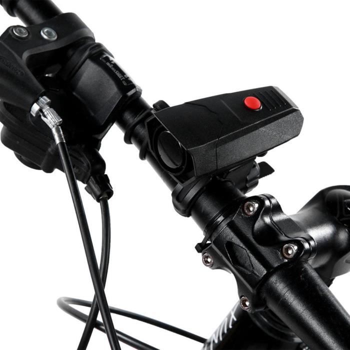 Klaxon électrique De Vélo – 110 DB, Anneau De Guidon, Alarme Portable, 2 Modes De Volume