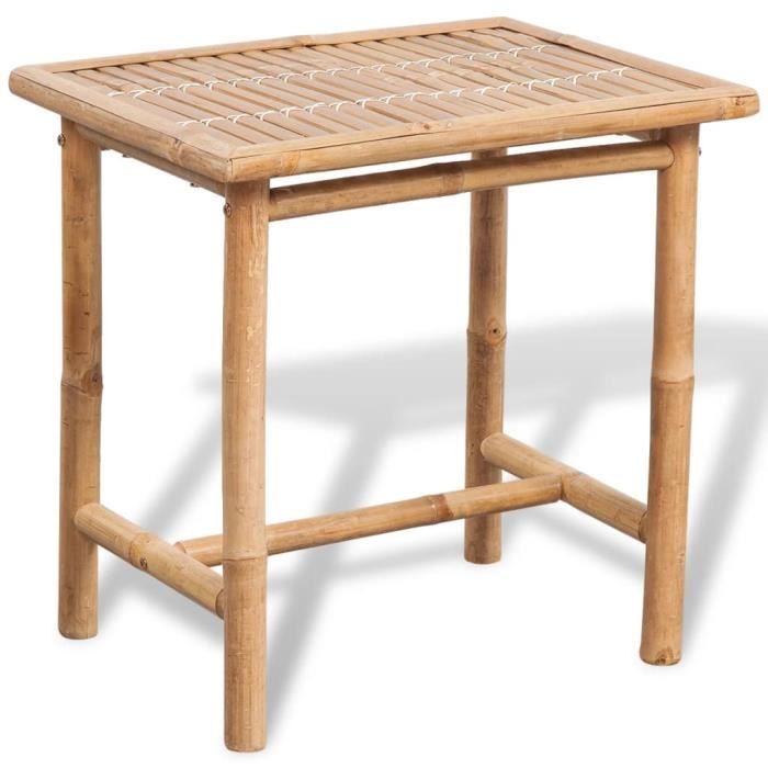 BET Mobilier de bistro 3 pcs avec coussins Bambou BET9306191899081