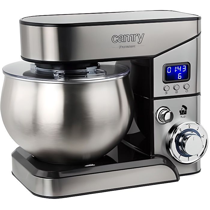 Robot Culinaire - Camry - 4223 - 2000W - 5 Litres - 6 Vitesses