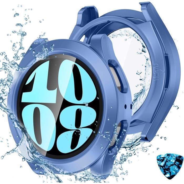 Blueshaweu Coque De Protection Compatible Avec Amazfit Bip 5, Protection Complète En TPU Flexible Avec Film De Protection D'écran Anti-rayures Pour Montre Connectée Amazfit Bip 5 (noir