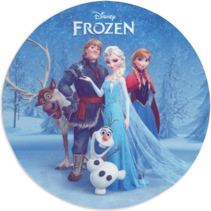 Disque A Gateau Comsetible La Reine Des Neiges Personnages En Sucre Avec Colorants Alimentaires Comestible Cdiscount Au Quotidien