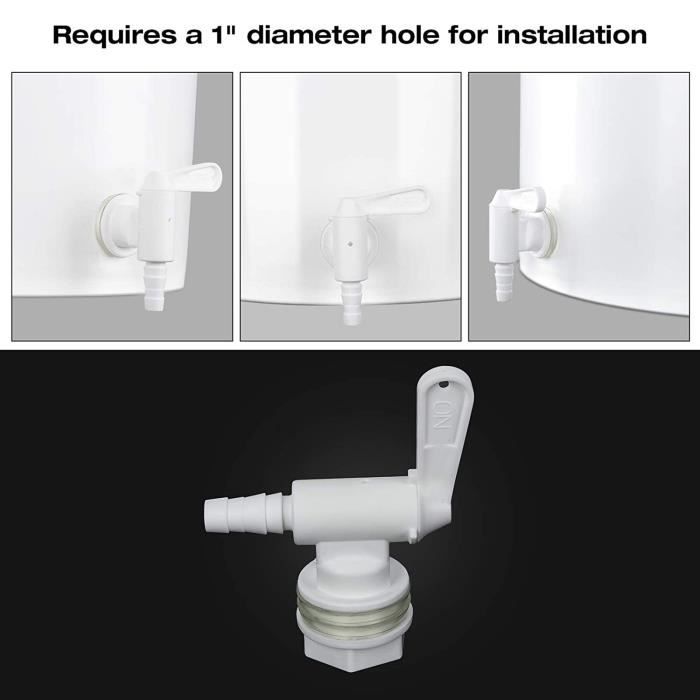 Robinet à Bière Avec Le Tube En Laiton Elbow 1-2/5'' X 3/16'', Robinet De Bière Pour Bars, Hôtels, Restaurants, Maison