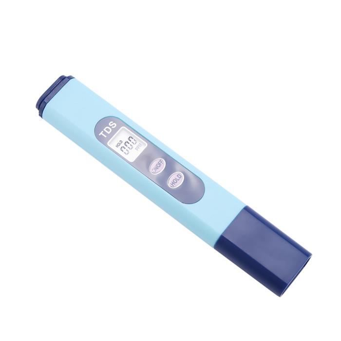 Testeur TDS Eau Digital - Écran LCD - Mesure Précise 0-9999 Ppm Pour Aquarium, Piscine, Eau Potable