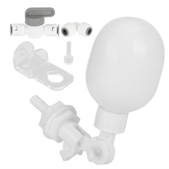 Vanne à Flotteur Automatique 1,9 Cm | Contrôle Niveau D'eau Sans électricité | Pour Réservoir, Piscine, Toilette