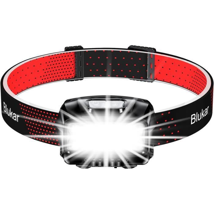 Lampe Frontale Rechargeable, Blukar 2000L Super Lumineux Étanche Léger... pas cher