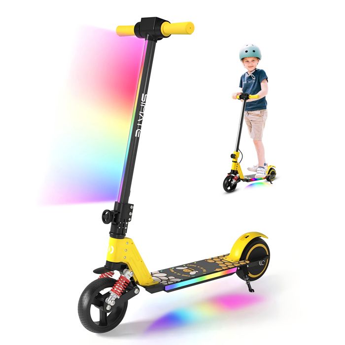 HOMCOM Trottinette Pliable pour Adultes Enfants dolescents à partir 14
