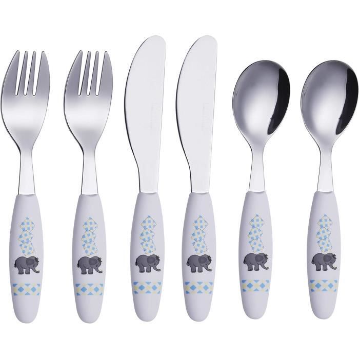 Doddl - Set de cuillère, fourchette et couteau ergonomique