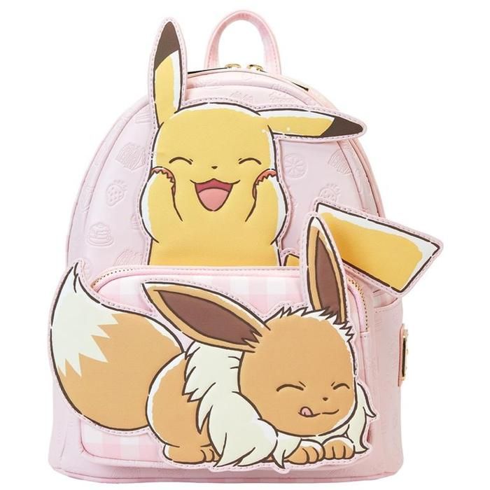 Mini Sac A Dos Loungefly - Pokemon - Pikachu Et Evoli