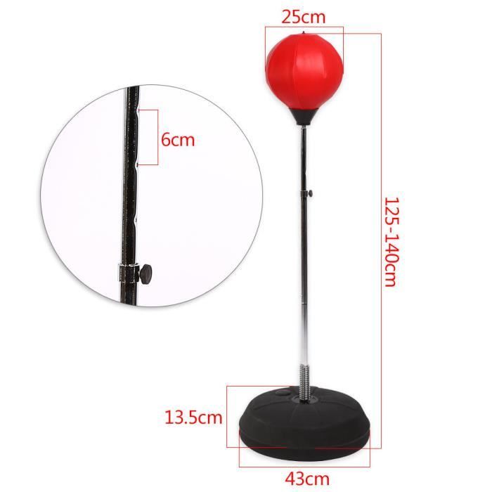 Sac De Boxe De Bureau Anti-Stress Avec Pince - Speed Ball Pour Soulager Le Stress Au Travail