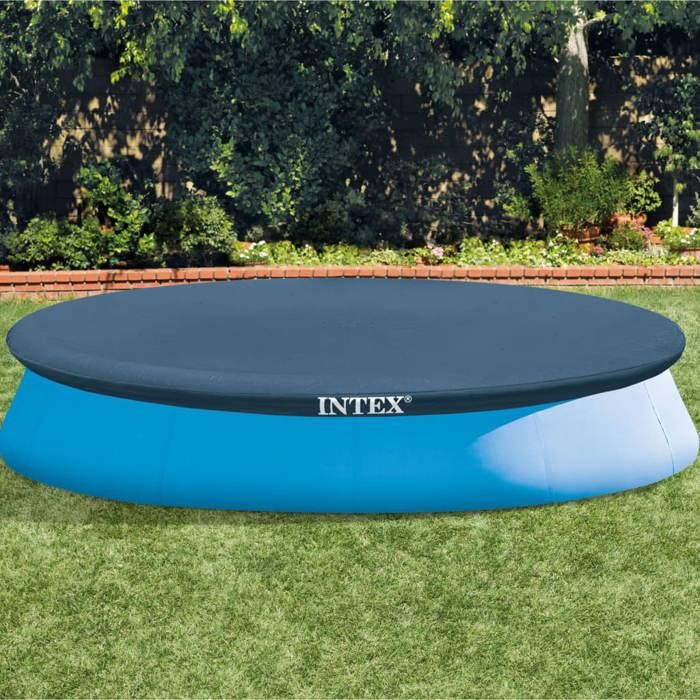 Intex Couverture de piscine ronde 366 cm 28022 couverture pour piscine bâche de piscine couvertures pour piscines 3202778