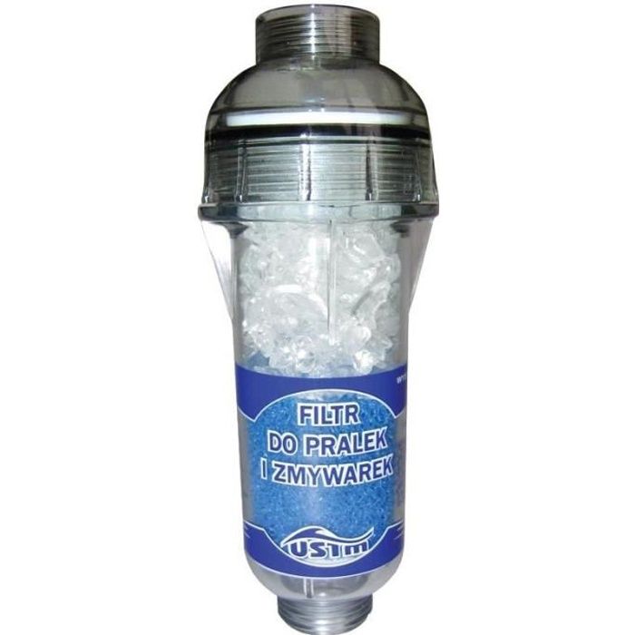R/éutilisable Lavelinge Polyphosphate Adoucisseur Anticalcaire Filtre Eau