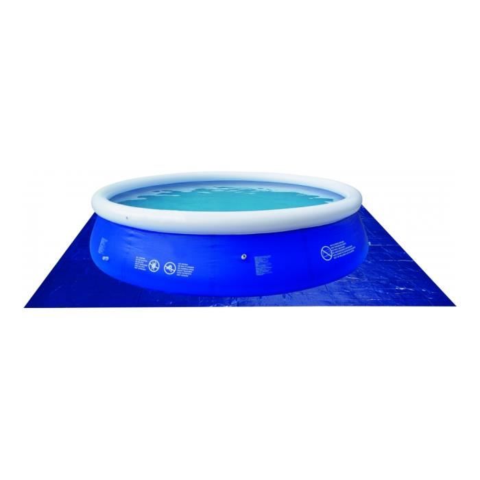Jilong - Tapis protection 330x330 cm - Bleu