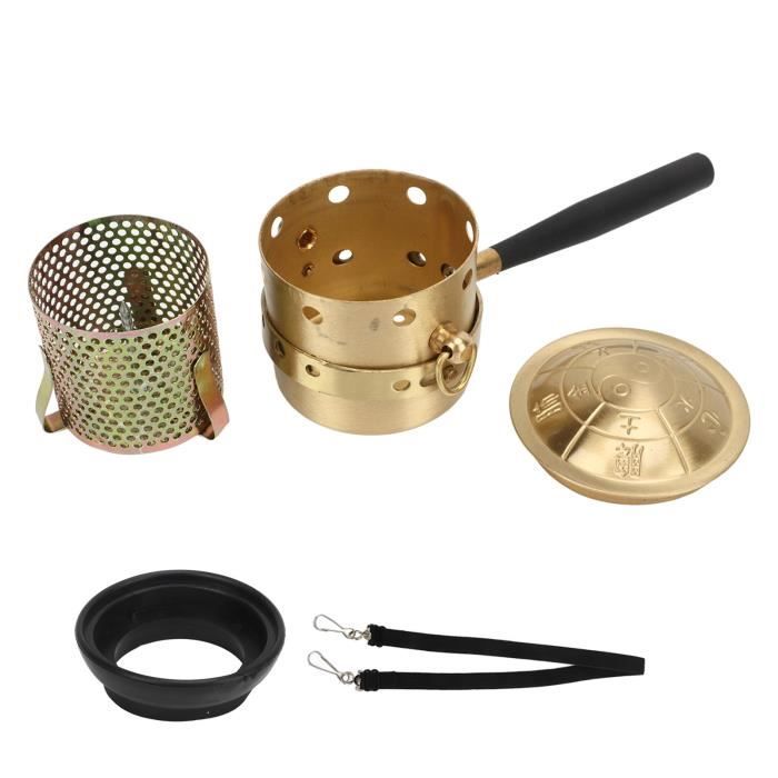 Brûleur à Souffler Rétro Cuivre – Chalumeau Butane Pro Réglable 2372°C Avec Sécurité (gaz Non Inclus)