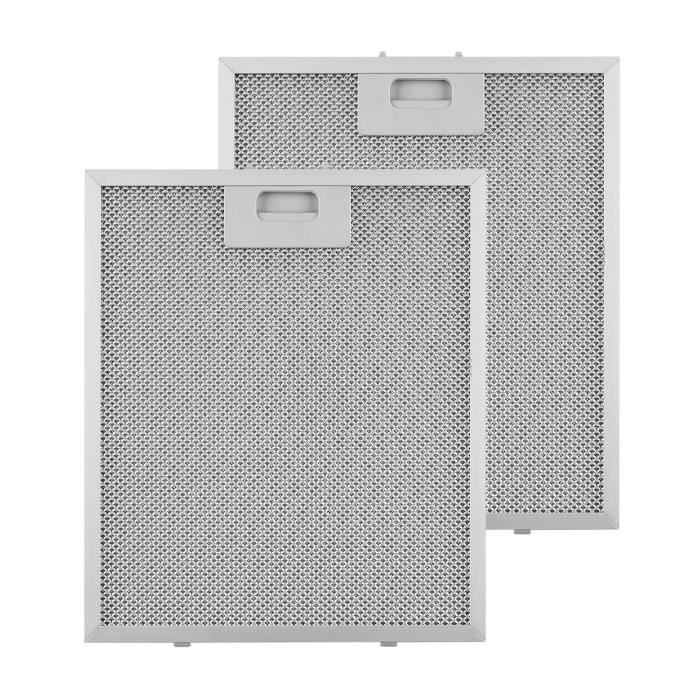 KLARSTEIN Filtre &agrave; graisse de rechange pour hotte aspirante Finessa 27,1 x 31,8 cm - aluminium 