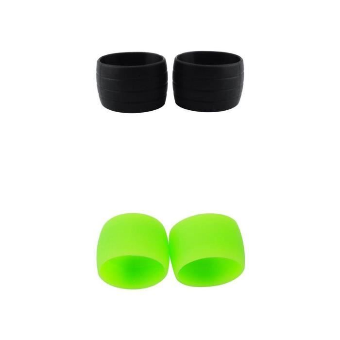 Bandes De Guidon Vélo Respirantes Jaune + Noir - 2 Pièces Guidoline Anti-dérapante