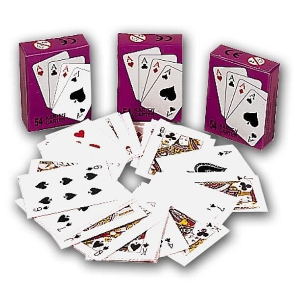 Jeux de 54 cartes à jouer