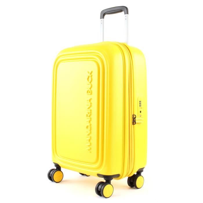 mandarina duck logoduck + expandable trolley s duck yellow [68978] - valise ou bagage vendu seul