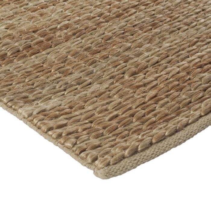 TRESSAGE tapis  jute  Beige 160x230 Achat Vente tapis  