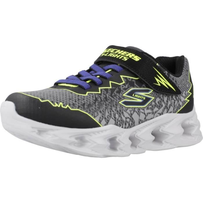 Skechers Baskets SKECHERS VORTEX 2.0 - ZORENTO Gris - Homme - Lacets - Plat - Synthétique
