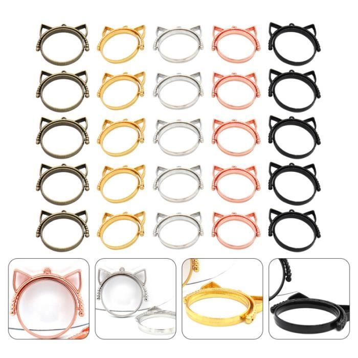 UNICRAFTALE 12 Pendentifs Ronds Cadre Ouvert Acier Inoxydable - Pour Résine Époxy Et Fleurs Pressées