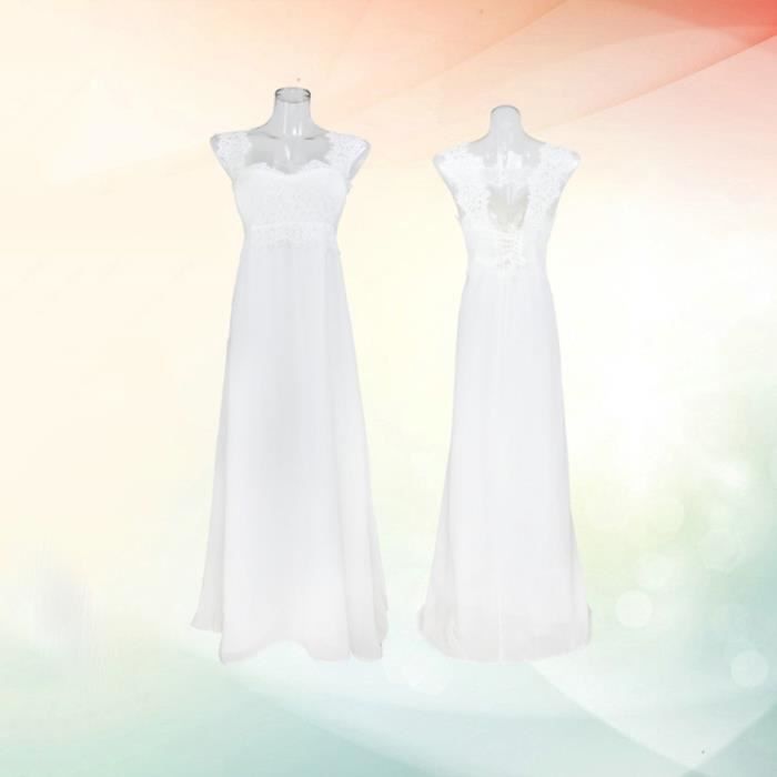 Jupe Longue Et évasée En Dentelle Bordeaux