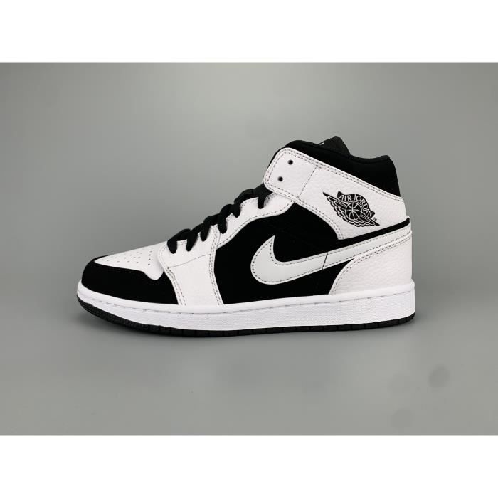 jordan 1 blanc et noir