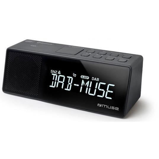 Radio réveil - MUSE - M-172 DBT - DAB/DAB+ - Bluetooth - Double alarme