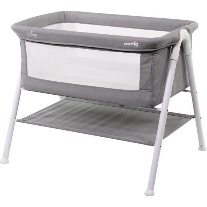 Berceau bébé NANIA HILLARY - Dès la naissance - 9 Kg max - Matelas 3cm d'épaisseur inclus - Espace d