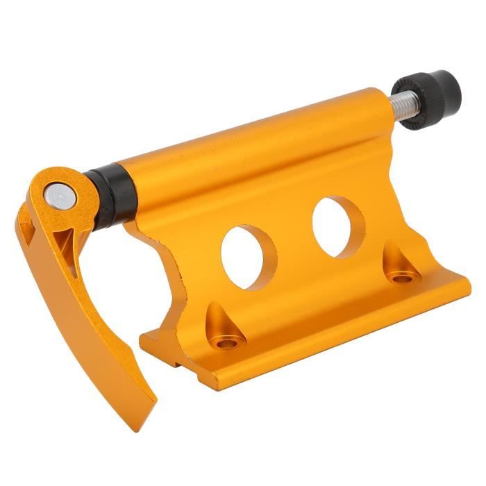Support Fourche Vélo à Dégagement Rapide - 2PCS | Fixation Remorque, Camion, Garage | Alliage Aluminium