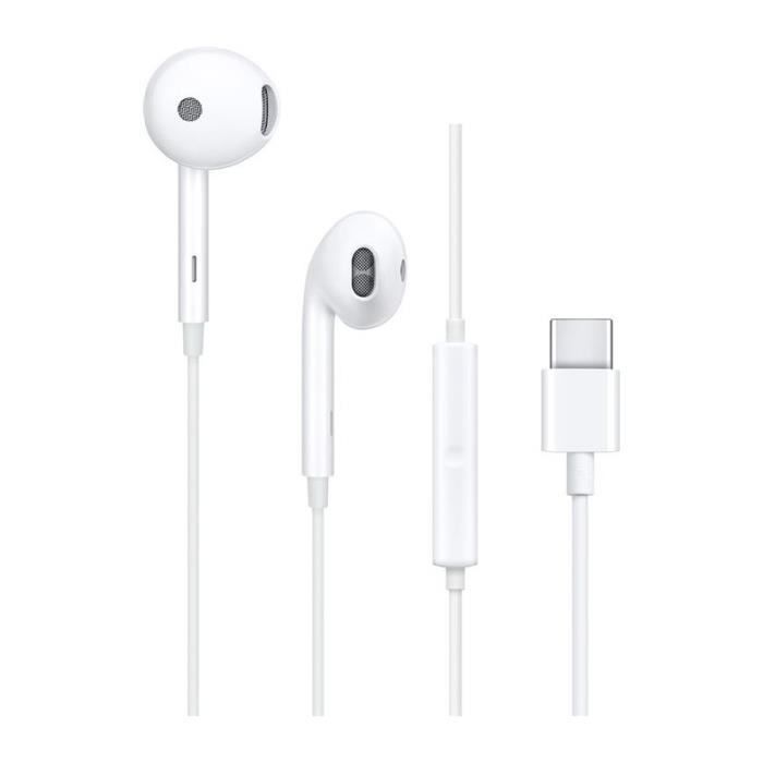 Ecouteurs filaire Oppo MH135 3 Blanc