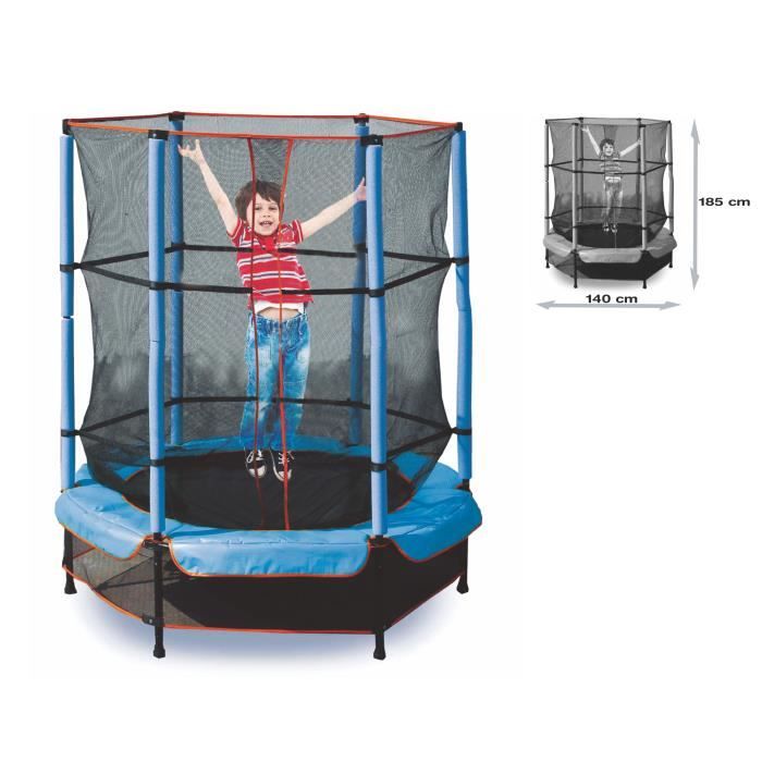 Trampoline 140 cm de diamètre Cdiscount Jeux Jouets