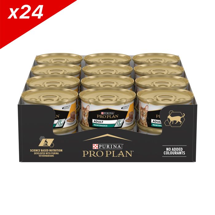 Proplan Patee Au Poulet Purina Pour Chat Adulte 24x85 G Achat Vente Boites Patees Patee Au Poulet Chat 24x85 G Cdiscount