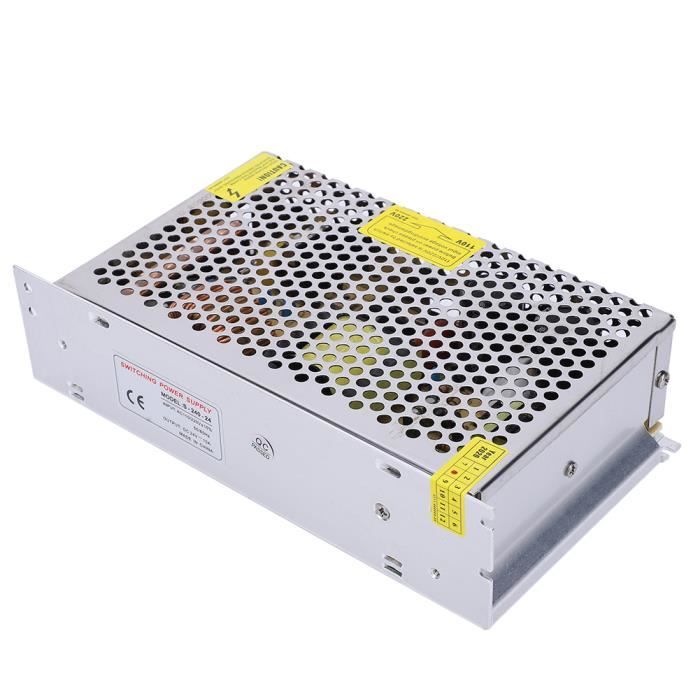 Alimentation à Découpage RS-100-24 - Sortie 24V 4.5A, 108W, Pour Applications Industrielles Et électroniques
