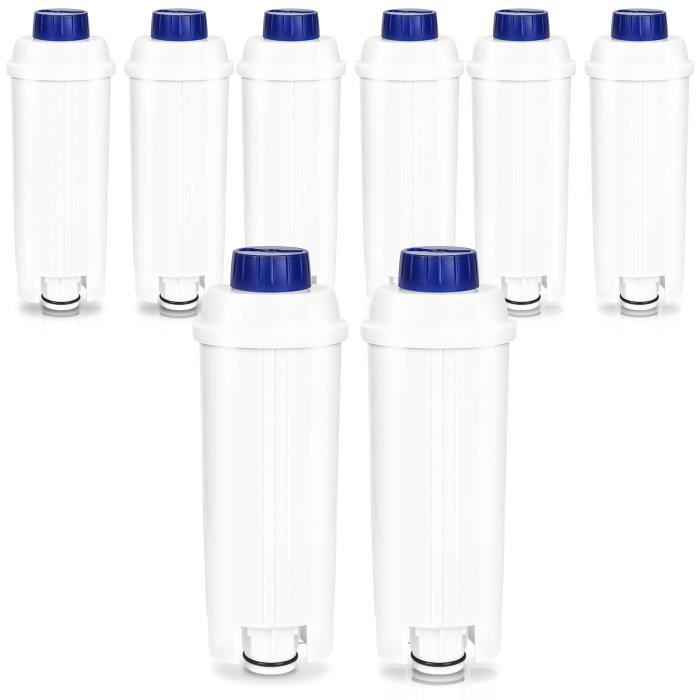 Comparer les prix de Riossad Filtre eau pour Delonghi remplacement pour DeLonghi DLS C002 ECAM ETAM EC680 EC800 machine à café 8xCARAFE FILTRANTE