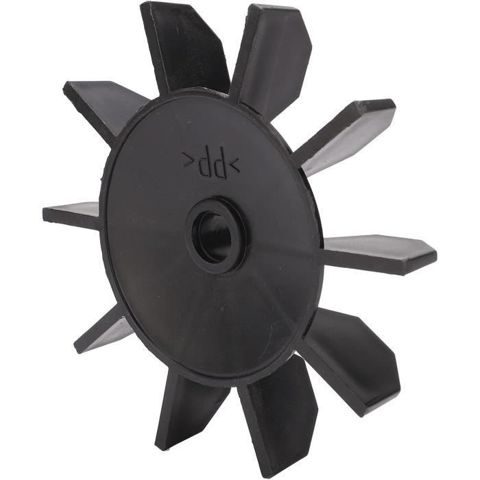 Ventilateur Compresseur Air 115mm Sourcing Map - 9 Pales, Pour Remplacement 550W/750W, Noir - 6