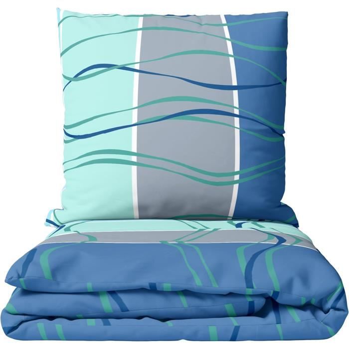 Parure De Lit Microfibre Motif Demon Hunters - Housse De Couette 155x220 Cm + 2 Taies D'oreiller