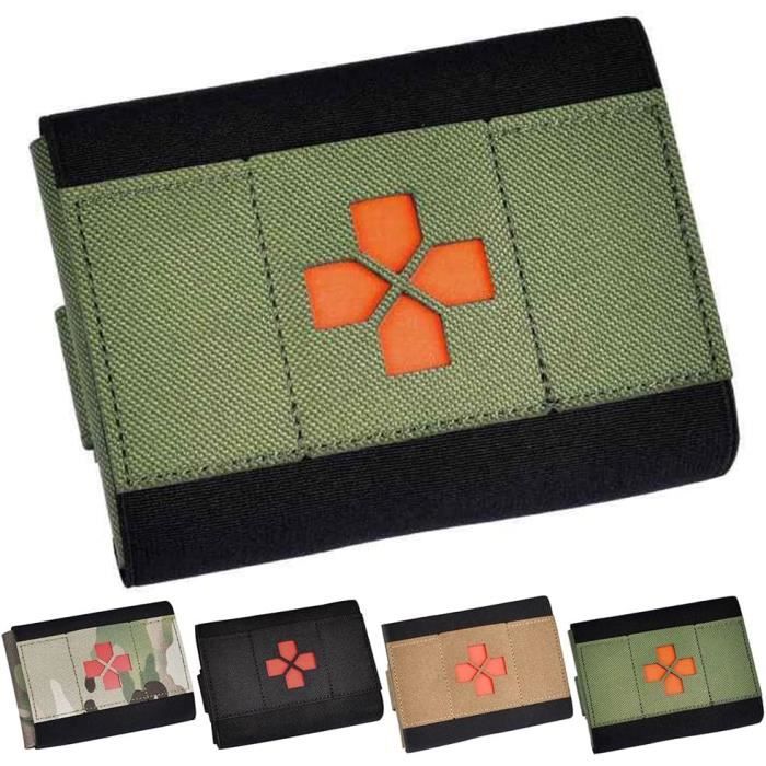 Sacoche Premiers Secours Tactique MOLLE - Sac Trauma Avec Support Garrot Pour Ceinture Ou Sac à Dos