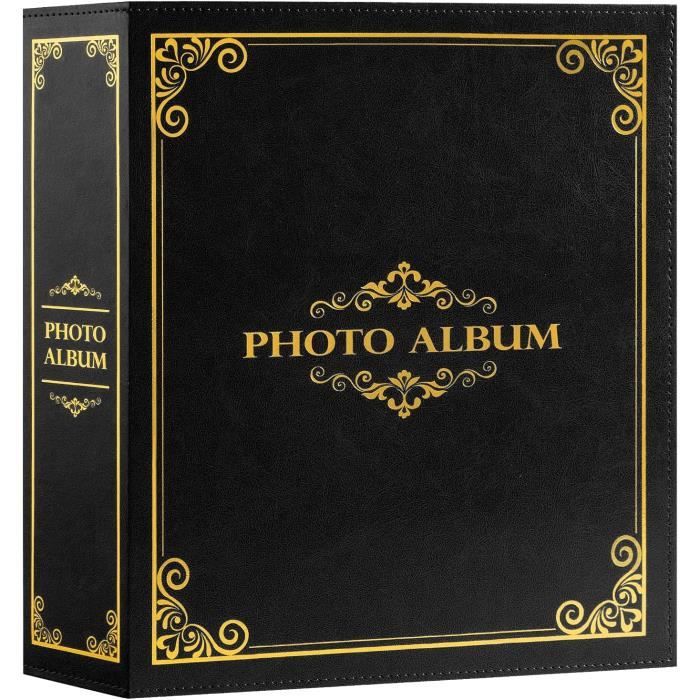 Album Photo Grand Format - Traditionnel + Coffret de Rangement 10x15 11x15
