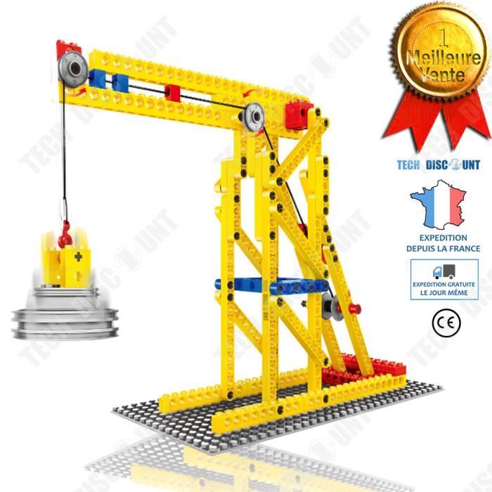 TD® Jouet pour enfants assemblage de machines enseignement blocs de construction ludique apprentissage créative briques éducatif