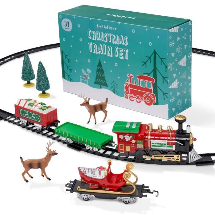 Train Noel Dans Autres Décorations De Noël Et Sapins Pour La Maison