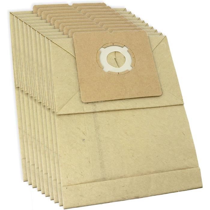 10 Sacs à Poussière De Rechange Pour Aspirateur Parkside - Compatibles Plusieurs Modèles PNTS, Neufs