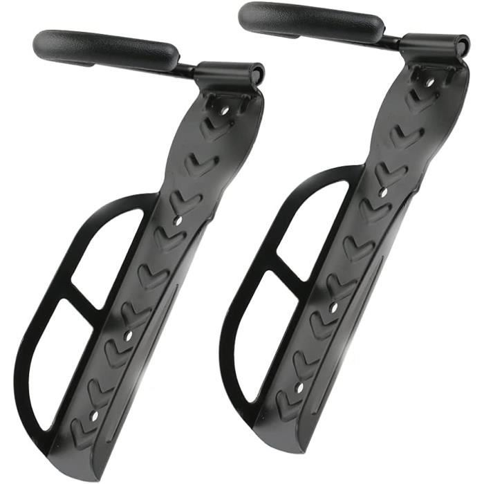 Porte-Casque Moto Et Survetement - Cintre Penderie Murale Garage Avec 3 Étagères Pour Casques, Vestes Vélo Et Équipement