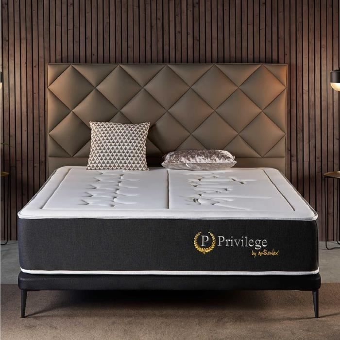 Matelas 160x200 Ressorts Ensachés 800 Ressorts, Mémoire De Forme 25 Cm - Materassi Doghe